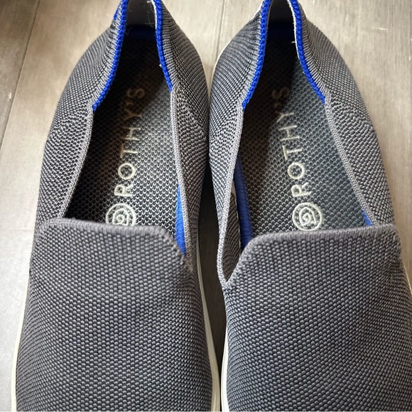 Rothy’s The Original Slip On Sneaker Grey Size 8.5 - Picture 5 of 11